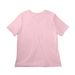 Born to Smash, a Pink Women?s Relaxed Cotton Tee (back-view)