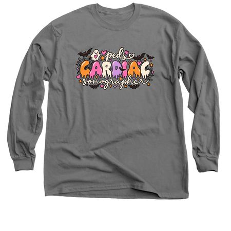 Sonographer Halloween, a Charcoal Classic Long Sleeve Tee