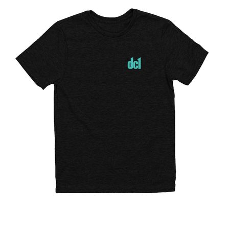 dc1 comp shirts, a Deep Black Allmade Youth Eco Triblend Tee