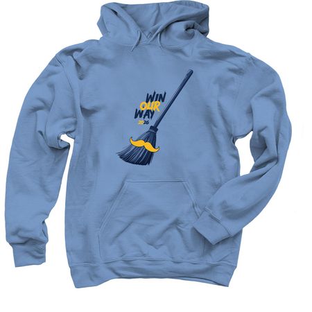 Sweep 1, a Carolina Blue Pullover Hoodie