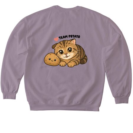Team Potato, a Paragon Softstyle Crewneck Sweatshirt