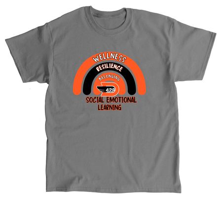 D428 SEL/MTSS, a Charcoal Classic Unisex Tee