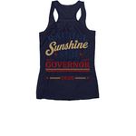 LE Made in '76 150th Anniversary Tee, a Navy Women's Racerback (back-view)