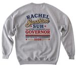 LE Made in '76 150th Anniversary Tee, a Sport Grey Softstyle Crewneck Sweatshirt (back-view)