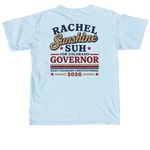 LE Made in '76 150th Anniversary Tee, a Chambray Comfort Colors Unisex Tee (back-view)