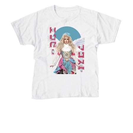Envy Frost Merch, a White Youth Unisex Tee