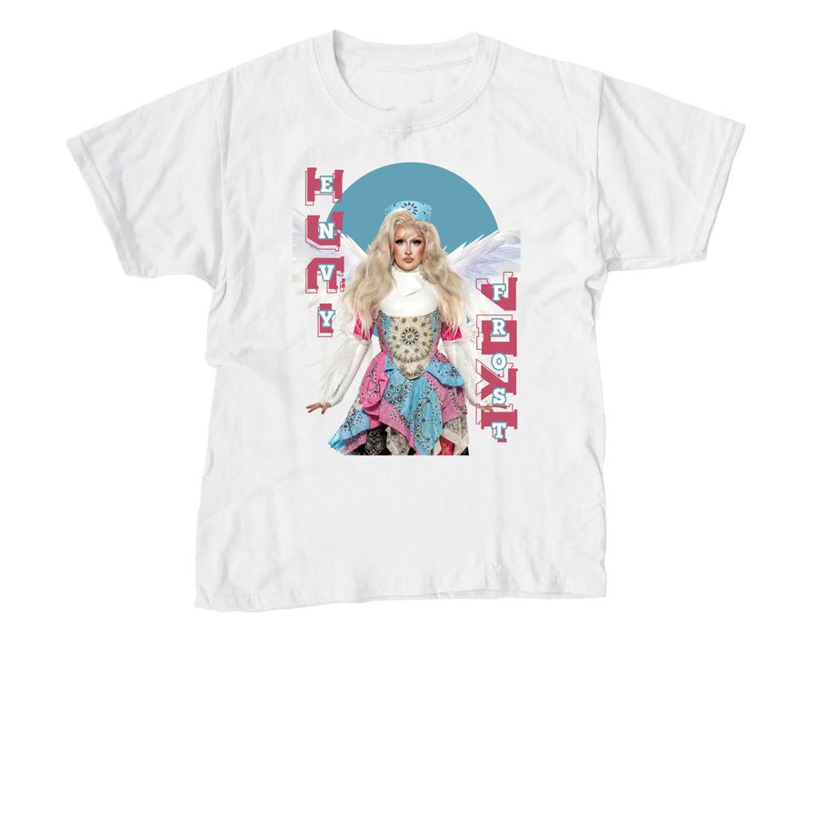 Envy Frost Merch, a White Youth Unisex Tee