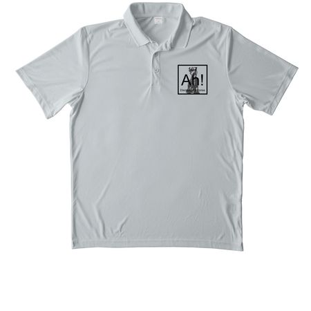 Element surprise, a Silver Unisex Performance Polo