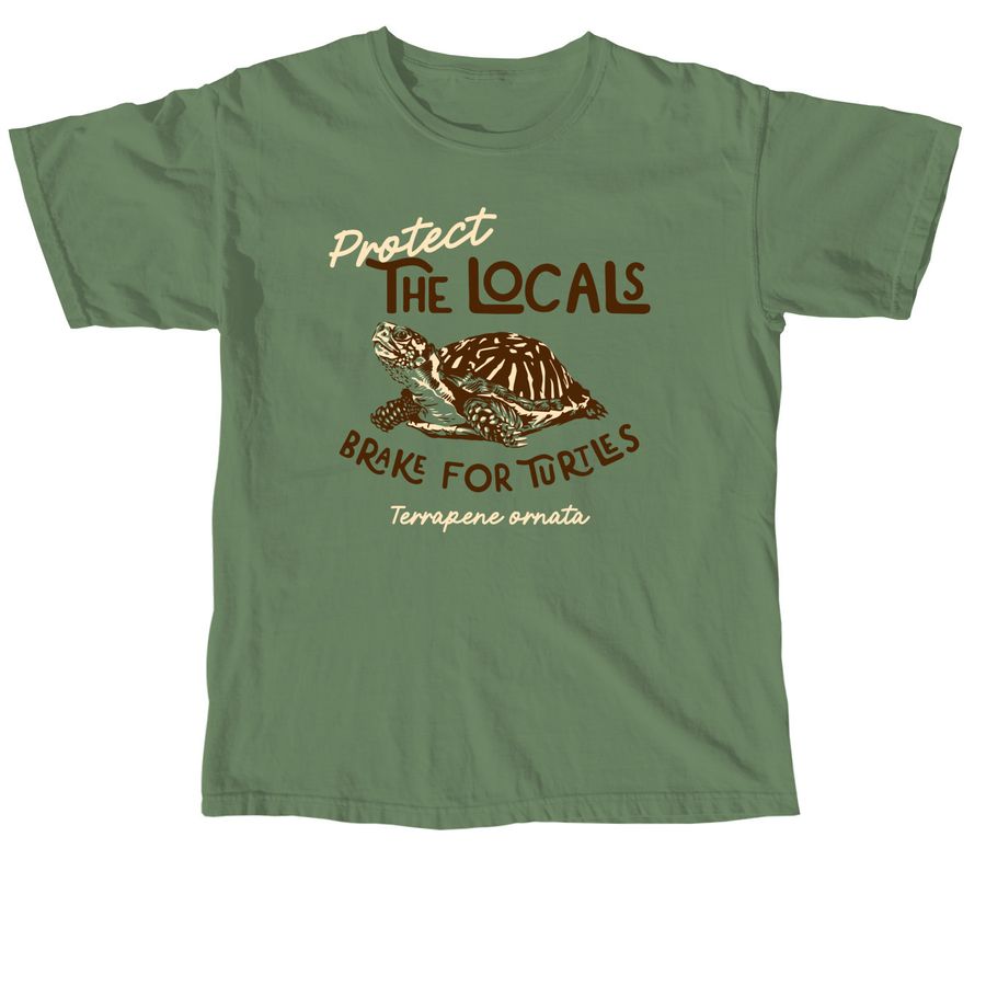Protect the Locals, a Hemp Comfort Colors Unisex Tee