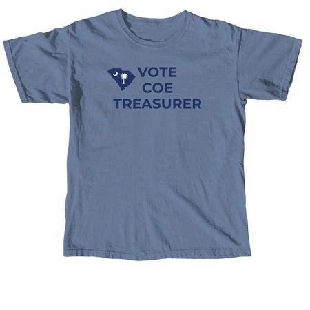 Vincent Coe for South Carolina, a Blue Jean Comfort Colors Unisex Tee