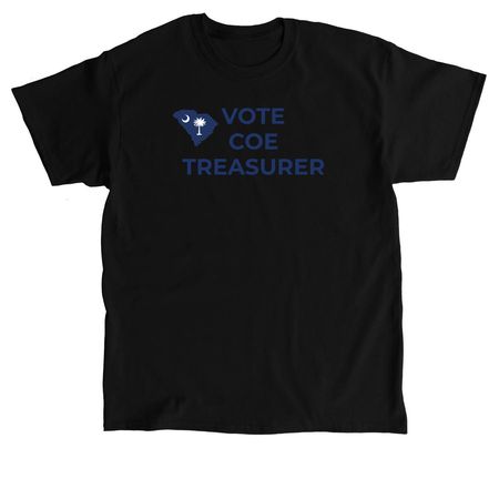 Vincent Coe for South Carolina, a Black Classic Unisex Tee