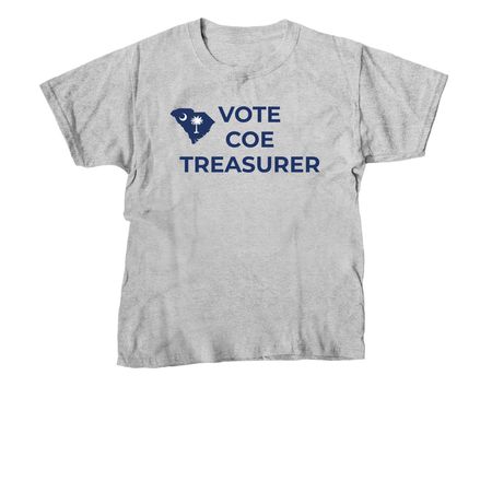 Vincent Coe for South Carolina, a Sport Grey Youth Unisex Tee