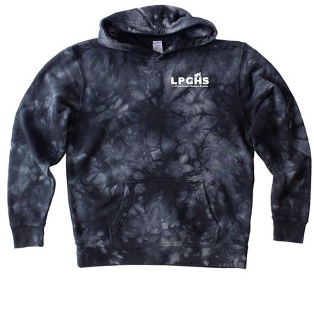 Find your Diamond in the Ruff, a Black Youth Tie Dye Pullover Hoodie
