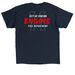 Engine 11 - GCFD (2), a Navy Classic Unisex Tee (back-view)