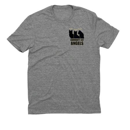 CCA-Foster Adopt Rescue Repeat, a Aluminum Grey Allmade Eco Triblend Unisex Tee