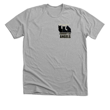 CCA-Foster Adopt Rescue Repeat, a Athletic Heather Premium Unisex Tee