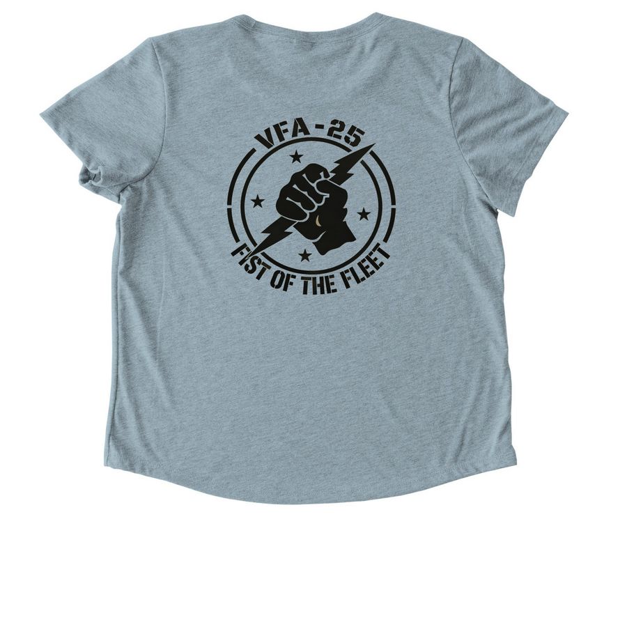 25 logo Womens and youth&nbsp;, a I Like You Blue Allmade Eco Triblend Women?s Scoop Neck Tee