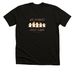 No Scares, Just Care, a Black Heather Premium Unisex Tee