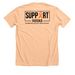 Team Uriah, a Heather Peach Premium Unisex Tee (back-view)