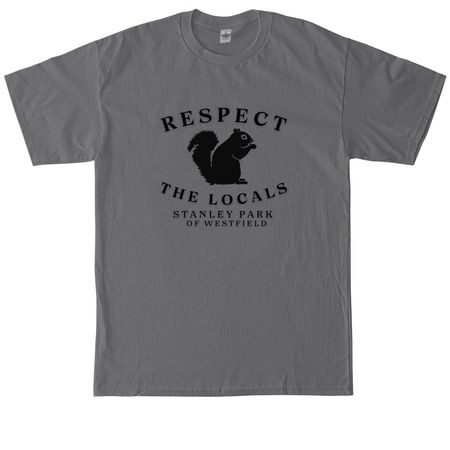 Respect the Locals&nbsp;, a Charcoal Tall Classic Unisex Tee