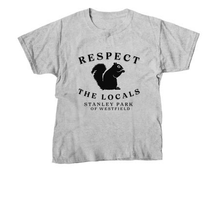Respect the Locals&nbsp;, a Sport Grey Youth Unisex Tee