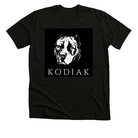 CRBRSK9, a Solid Black Blend Premium Unisex Tee