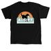 Hearts for Paws Rescue: Adopt, a Black Classic Unisex Tee