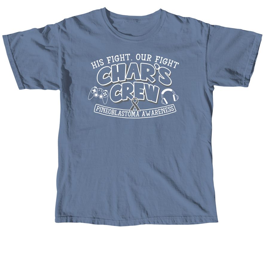 Char's Crew, a Blue Jean Comfort Colors Unisex Tee