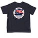 Toddler Ultimate Watch 25-26, a Navy Toddler Tee (back-view)