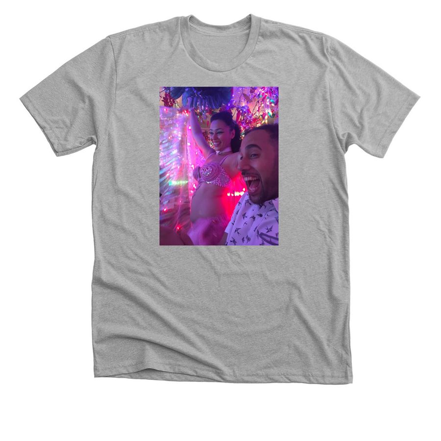 My Friend Nick, a Athletic Heather Premium Unisex Tee
