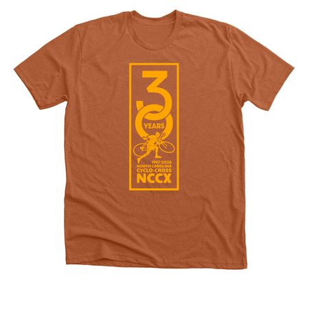 NCCX 30th Anniversary, a Heather Autumn Premium Unisex Tee