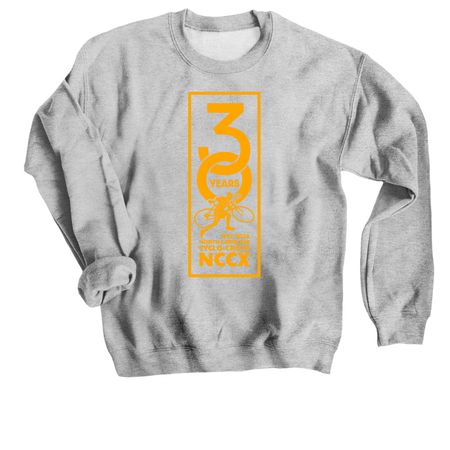 NCCX 30th Anniversary, a Sport Grey Crewneck Sweatshirt