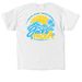 Jacks Journey: Jacks Pack for Little Warriors, a White Classic Unisex Tee (back-view)