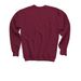 Sparrow, Kids Tee and Sweatshirt, a Maroon Youth Crewneck Sweatshirt (back-view)