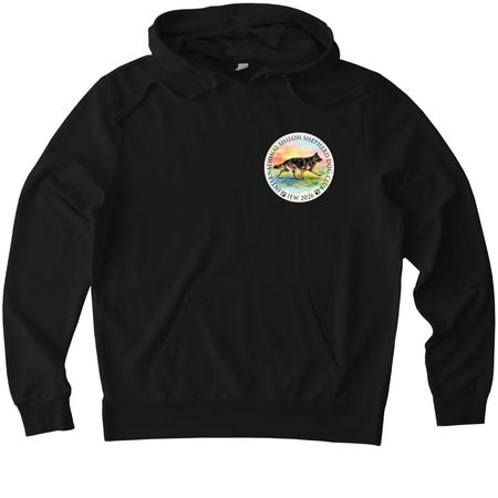 IEW 2026 Sweatshirts [COLOR], a Deep Black Allmade Organic French Terry Pullover Hoodie