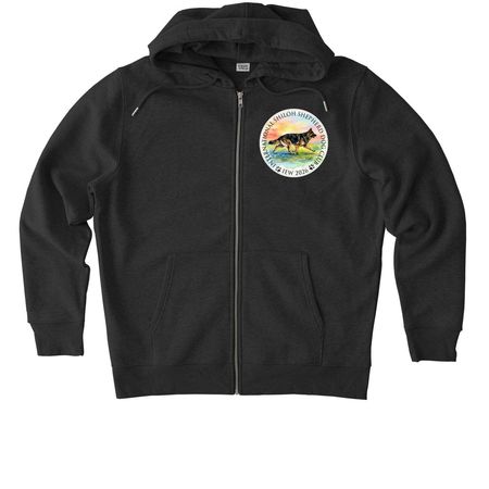 IEW 2026 Sweatshirts [COLOR], a Dark Heather Grey Stanley/Stella Unisex Cultivator 2.0 Zip Up Pullover Hoodie