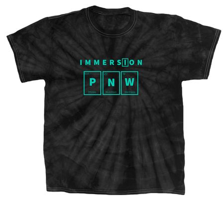 More Options in Teal!, a Black Classic Tie Dye Tee