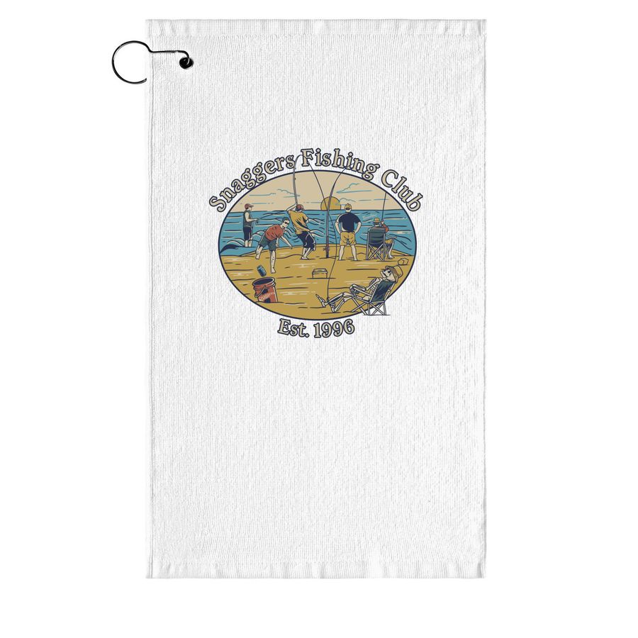 Golf Towels, a White Golf Towel