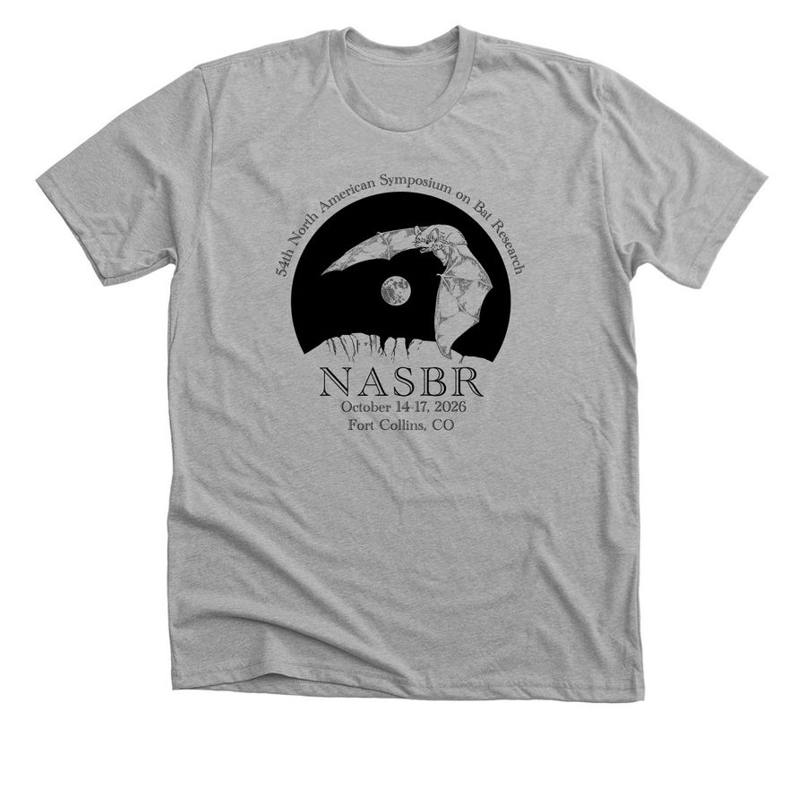 2026 NASBR Apparel, a Athletic Heather Premium Unisex Tee