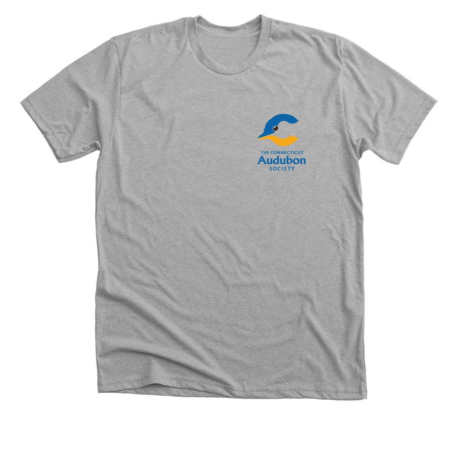 Pocket Logo, a Athletic Heather Premium Unisex Tee