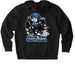 Santa Cruz Derby Groms - Hoodies, a Black Stanley/Stella Unisex Cultivator 2.0 Zip Up Pullover Hoodie (back-view)