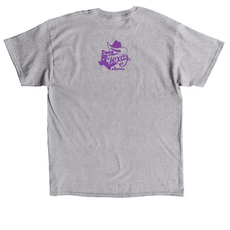 Fund Abortion Travel, a Sport Grey Classic Unisex Tee (back-view)