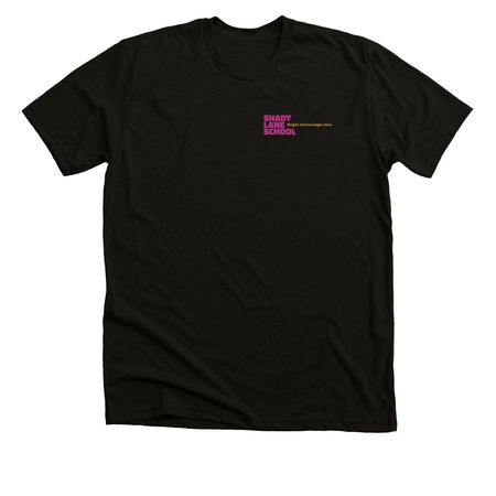 The Shady Lane Collection, a Black Heather Premium Unisex Tee
