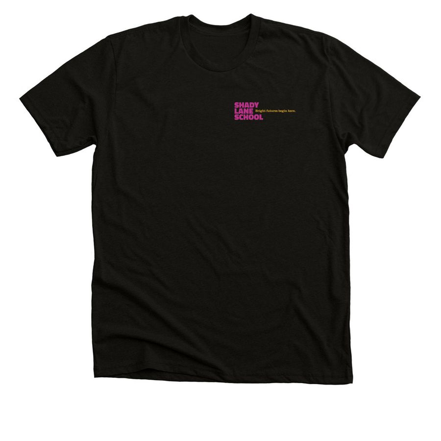 The Shady Lane Collection, a Black Heather Premium Unisex Tee