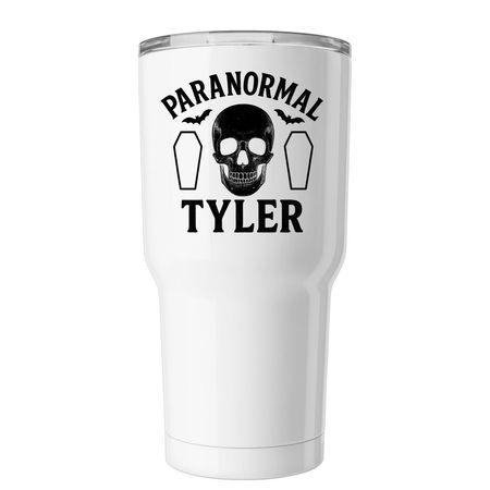 Tyler?s Holy Water ??, a White Insulated Tumbler
