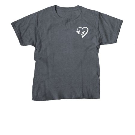 CdLS Fall Comfort Collection, a Dark Heather Youth Unisex Tee