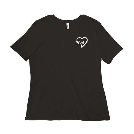 CdLS Fall Comfort Collection, a Black Women?s Relaxed Cotton Tee