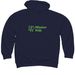MK Pullover Hoodie, a Classic Navy Midweight Pullover Hoodie