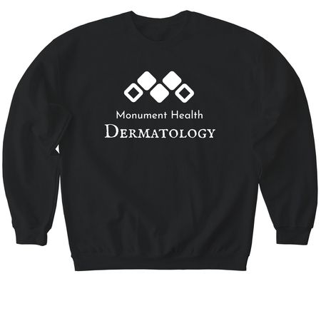 Nurses, MAs, and front desk, a Black Softstyle Crewneck Sweatshirt