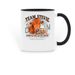 Life through Stevie?s eyes&nbsp;, a Black Two-Tone Ceramic Mug